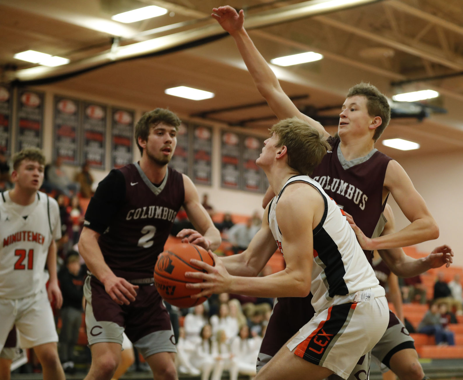 Lexington vs Columbus Boys basketball